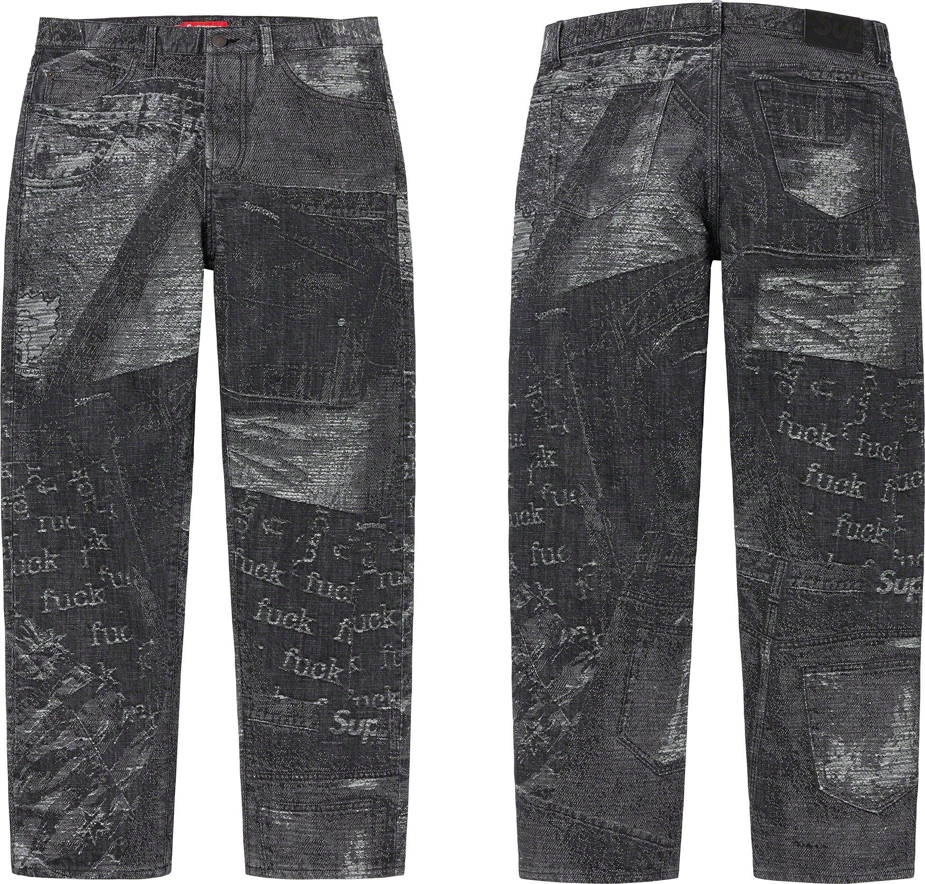 Archive Denim Jacquard Regular Jean